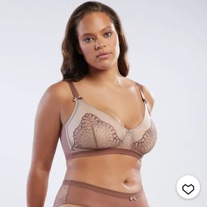 Savage X Fenty Metallic Chain Bralette Size 1X